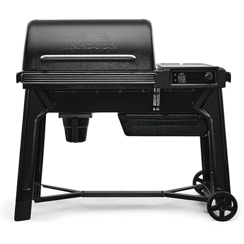 Traeger Woodridge Wood Pellet Grill & Smoker, 860 Sq In, WiFi
