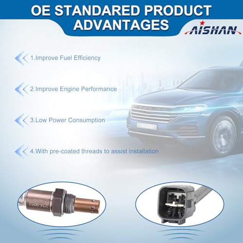 Sensor de Oxígeno AISHAN para Toyota y Lexus 1.8L-5.7L miniatura 2
