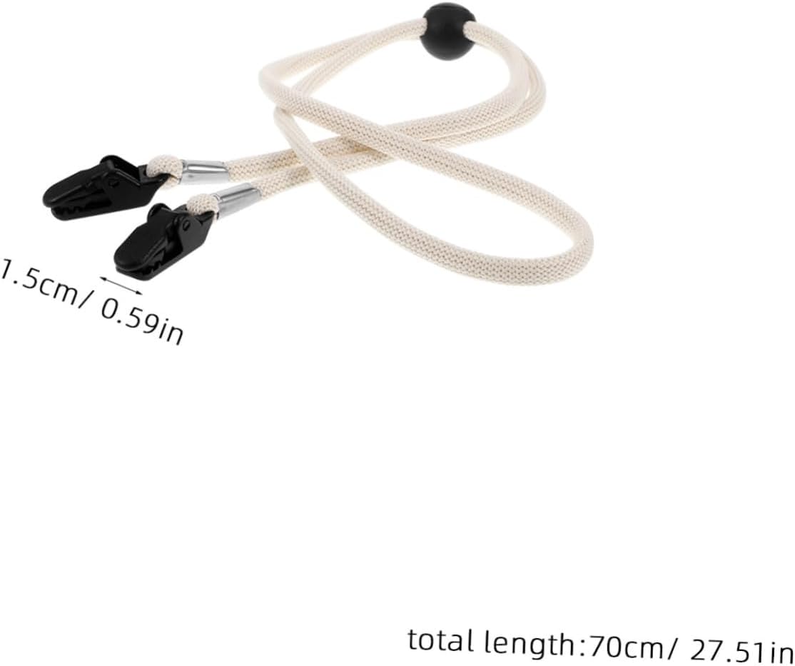 Windproof Hat Strap Clips Adjustable Chin Cord Retainer for Golf Boating Fishing Lost Hat Holder Easy to Install and Wind Resistant