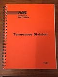 Norfolk Southern Tennessee Division Track Charts 1993
