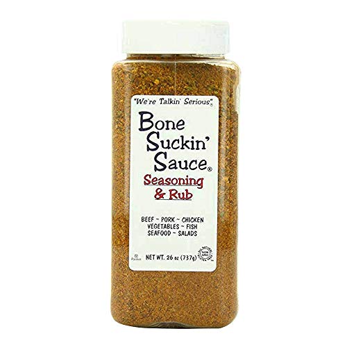 Bone Suckin  Sauce Bone Suckin  Original Seasoning and Rub, 26 Ounce