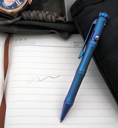 Carimee Tactical Pen Self-Defence Full Titanium Boby with Gadget Cap...