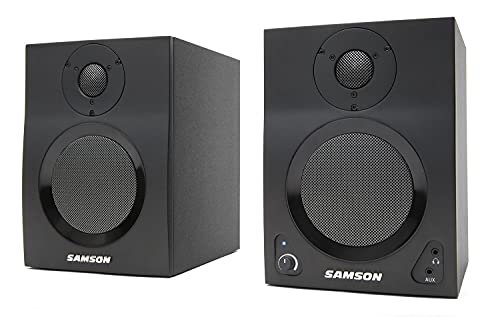Samson MediaOne BT4 Active Studio Monitors with Bluetooth (Pair)