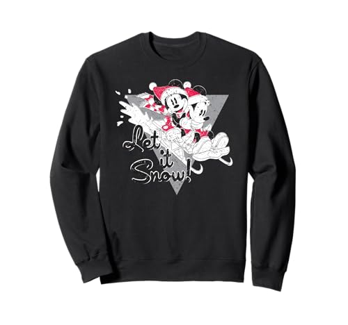 Sweat Disney Mickey et Minnie ideal pour vos soirees de Noel au coin du feu