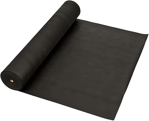 Garden Mile® garden membrane weed control heavy duty 50GSM Polypropylene Corrosion garden weed membrane - Artificial Grass Underlay Landscape Barrier for Gardens, Patios, and Flower Beds (1.5M X 8M)