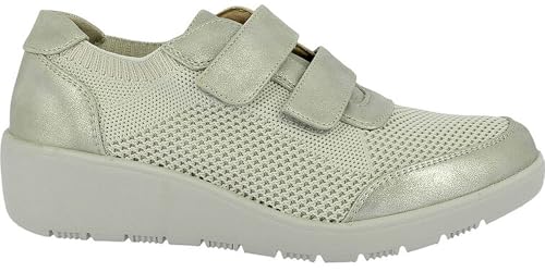 Doctor Cutillas Deportivas 40103 Malla elástica de la talla 38 en color PLATA