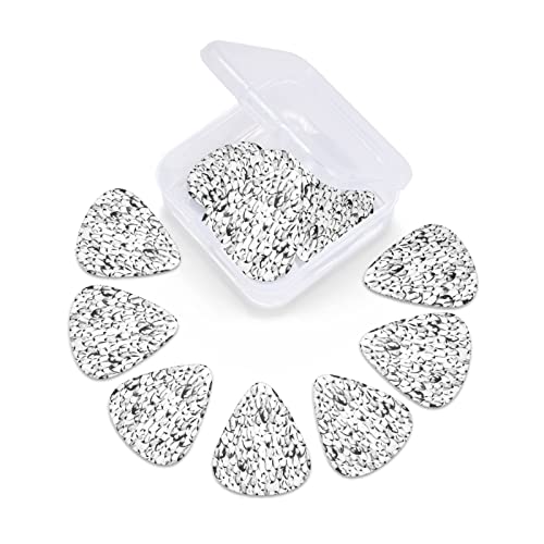 Ensemble de 12 médiators de guitare à motif de pingouins élégants pour guitare acoustique, guitare électrique… - Les Beatles, Paul McCartney, John Lennon, RIngo Starr, George Harrison Ensemble de 12 médiators de guitare à motif de pingouins élégants pour guitare acoustique, guitare électrique… – Image 7