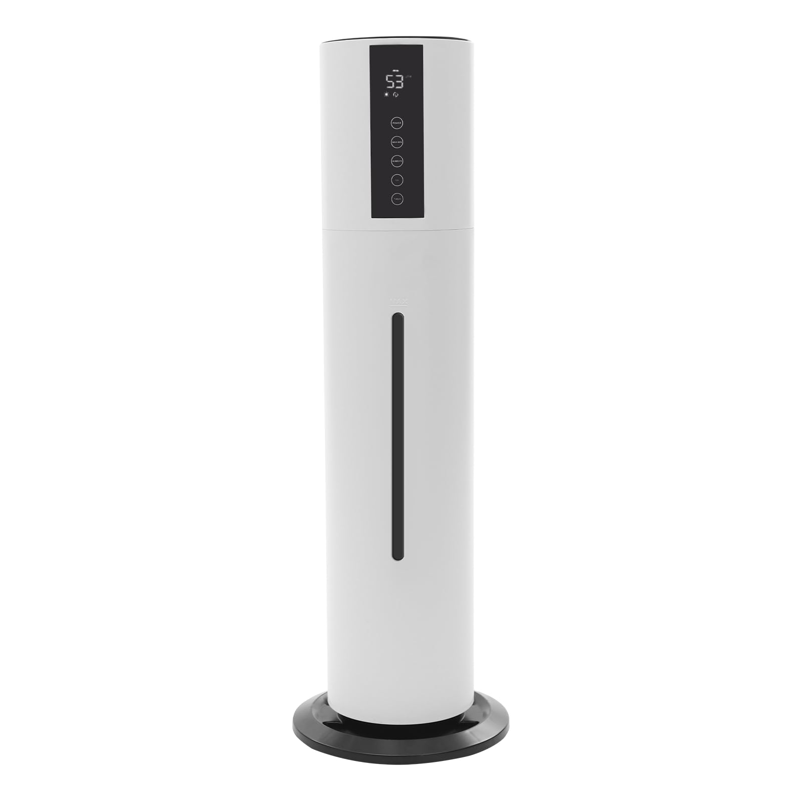 Top Fill - Humidificador de aire (boquilla giratoria 360°, 8 L, silencioso, 35 dB, con difusor, temporizador, para dormitorio, salón, habitaciones grandes