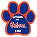 NCAA Florida Gators Paw Print Car Magnet