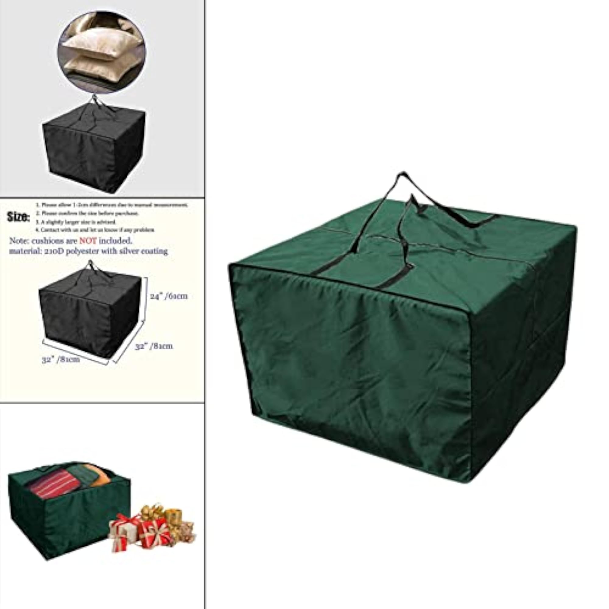 Durable Oxford Cloth Storage Bag for Christmas Decor