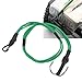 RC Car Traction Rope,1/10 1/8 RC Winch Rope Alloy Hooks Elastic RC Crawler Winch Strap for Roof Luggage 580mm (Green)