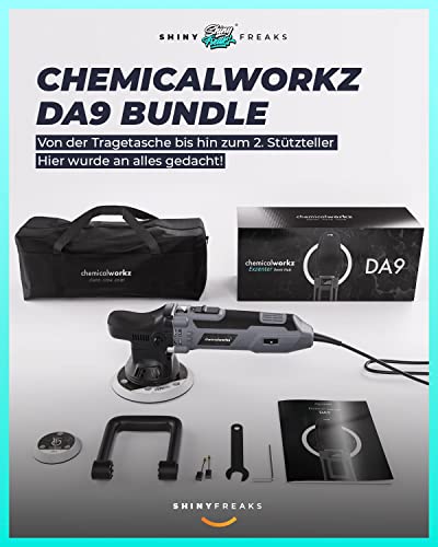 Poliermaschine Shiny Freaks Set – Chemicalworkz DA9 Exzenter