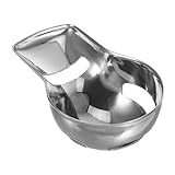 iplusmile Eiweiß- und Eigelb -Trennzeichen Ei-Flüssigkeitsabscheider Ei-Separatoren Eierbrecher-Separator Eierfilter backen Hühnereiteiler Ei gesiebt Rostfreier Stahl Silver