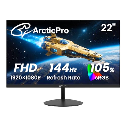 ArcticPro 22 Inch Gaming Monitor 144Hz