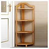 Construction durable : fabriquée à partir de planches de bois de haute qualité, cette bibliothèque d'angle garantit une robustesse durable et une capacité de charge impressionnante, résiste efficacement à un usage quotidien. Son design solide minimise l'usure tout en offrant une surface lisse, facile à nettoyer et résistante à l'usure.