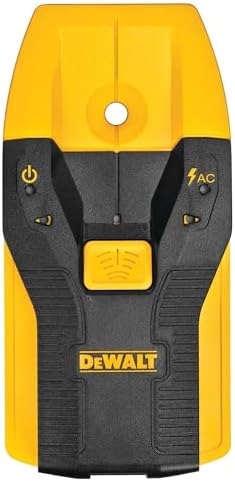 DEWALT Stud Finder, 3/4”, Locate Framing Studs Efficiently with LED Arrows, Ideal for Wood and Metal, AAA Batteries Included (DW0100)