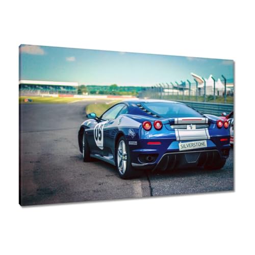 Toile décoration murale 90 x 60 cm voiture de sport haute définition H1617M