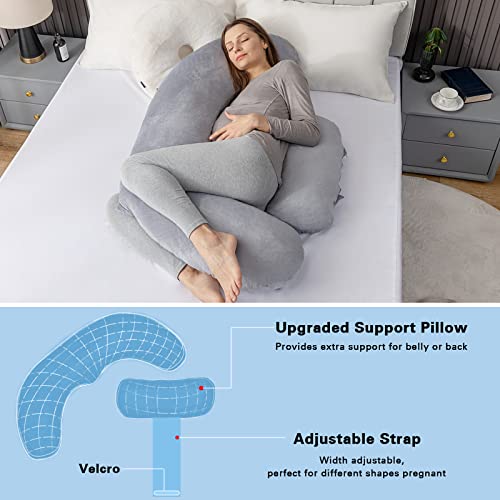 Rukoy - Cuscino per gravidanza, per il corpo, per