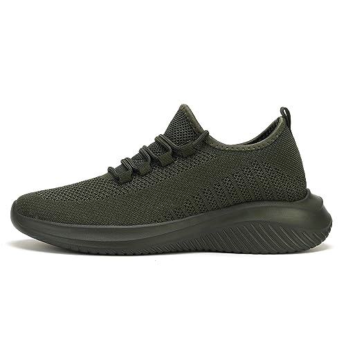 LCGJR Men's Walking Shoes Ultra Light Running Casual Sneakers Slip-on Workout Tennis Shoes for Male Mesh Breathable Comfort Outdoor Indoor3