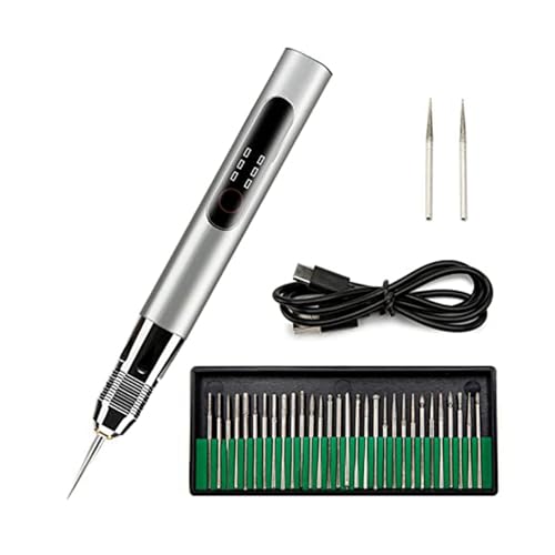 Electric Engraving Pen USB Rechargeable Mini Grinding Pen Polishing Nail Machines Cordless Engraving Tool Simple to Operate