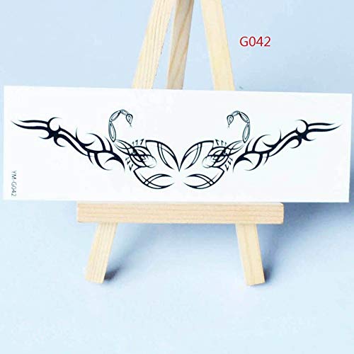 Miniatura 4 de Temporal Artes Del Cuerpo Flash Tatuaje Henna Tatuaje Mangas Xha Tatuajes Temporales Pesca Glitter Tattoo 038-048