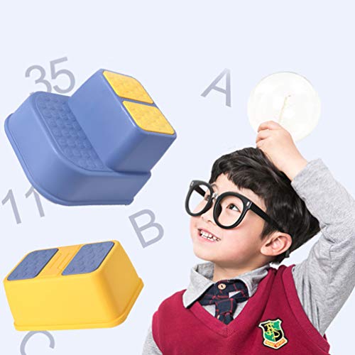 Banquinho de degrau infantil antiderrapante para treinamento do vaso sanitário para banheiro, cozinh