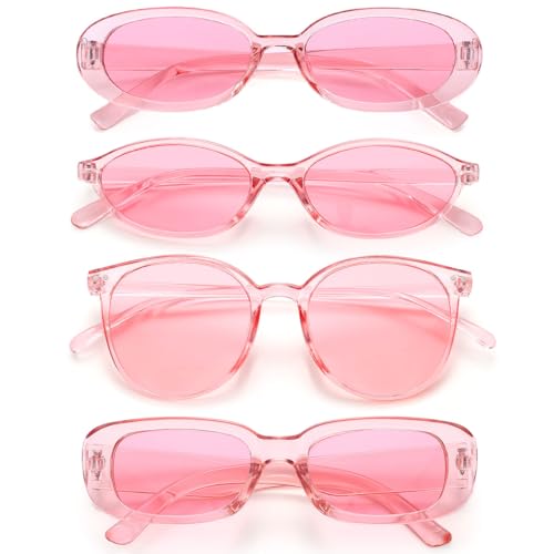 Lunettes de soleil rectangulaires au style rétro pour décoration de fête