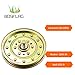 BOSFLAG 2 Pack 1-633109 Pulley Replaces Exmark 1-633109 Pulley, Toro 132-9424 Flat Idler Pulley, 126-7685, Exmark 116-4667, 633109, 539102610 for Toro Z Master Z400, Z450, Z453, Z500, Z528 Z550 Mowers