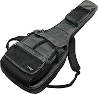 premium padded gig bag designed for most full-size electric guitars - The IGB651 provides upgraded protection with 25–30 mm thick high-density padding around the sides and bottom, helping to safeguard your Strat-style, Tele-style, Les Paul-style or I...