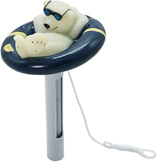 Floating Thermometer for Pool Easy Read Large Size with String Spas for Hot Tubs & Aquarium for Swimming Pools Spa Swimming Pool Thermometer with String Floating Pool Thermometer Water Temperature