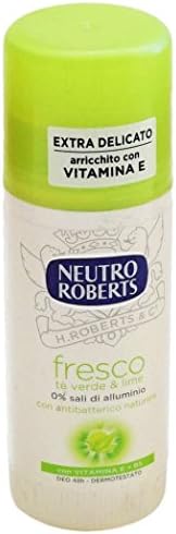 Neutro Roberts:"Fresco" Deodorant with Green Tea and Lime * 1.35 Fluid Ounces (40ml) Deo Stick * [ Italian Import ]