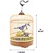 PowerTRC Singing & Chirping Bird in Cage, Realistic Sounds & Movements, Sound Activated, Battery Operated, Great Desk and Room Accessory, Pet Caged Bird Toy (10” x 7”)