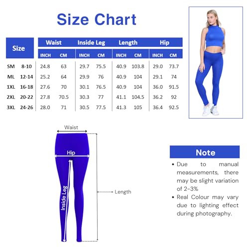 Leggings de viscosa para mujer ideales para tus looks casuales en talla 48/50 7