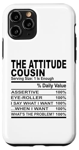 The attitude cousin Funny cousins 男性 女性 家族 再会 スマホケース iPhone 11 Pro 用