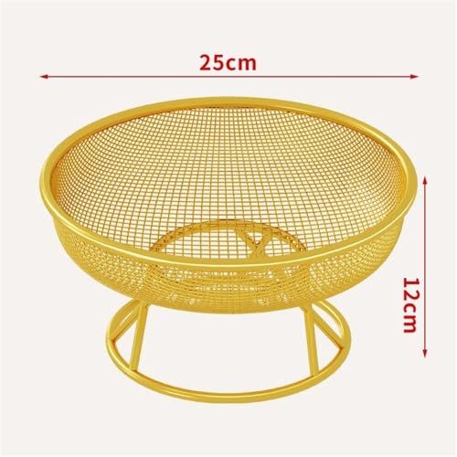 Frutero de diseño elegante negro con estructura reforzada para centro de mesa 3