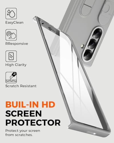 Image of Hybird Shockproof Back Cover Case for Samsung Galaxy Z Fold 8 Ultra Case with Wrist Strap, Screen Protector, Stand & Hinge Z Fold 8 Ultra 5G Cover