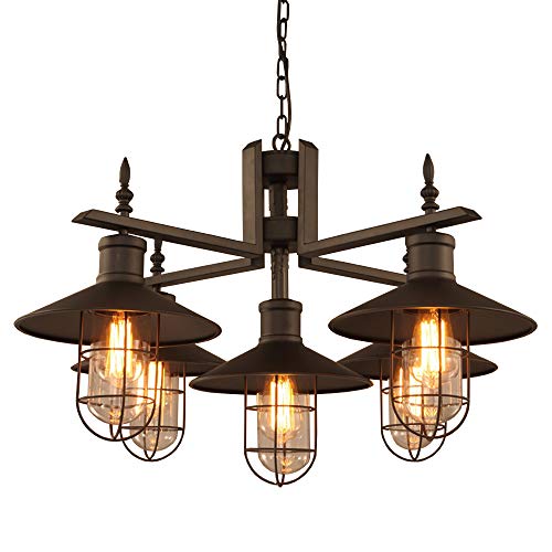 Plafonnier suspension design moderne et finitions métalliques nustrial