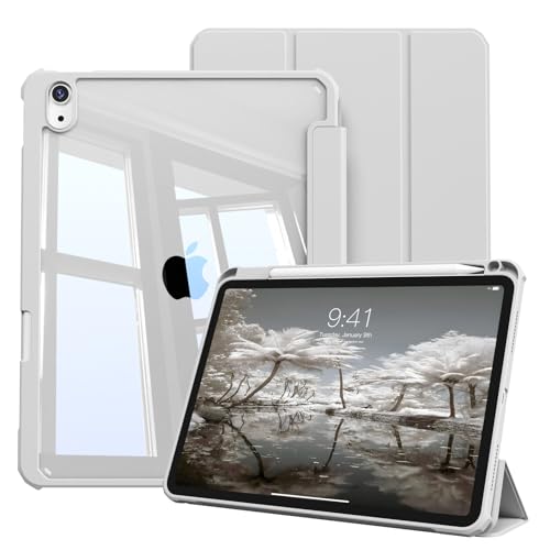KVTVOU Hülle für iPad A16 11. Generation/für iPad 10. Generation (2025 11 Zoll /2022 10,9 Zoll), Trifold Ständer Translu...