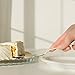 Kucensi Cake Pie Server, 2 Pack Stainless Steel Pizza Pastry Cake Slicer Server Set, Cake Cutter with Serrated Edges for Kitchen, Restaurants, Wedding, Birthdays and Parties