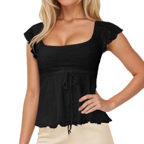 トップス SQUARE NECK LADY LIKE PLEATS TOP SQUARE NECK LADY LIKE PLEATS TOP（その他トップス）｜Ameri（アメリ