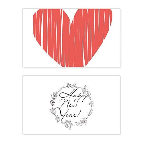 Tarjeta de San Valentín Heart Graffiti con diseño moderno que resalta tus sentimientos sinceros
