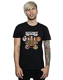 Absolute Cult Scoobynatural Men's Characters Star T-Shirt Black X-Large