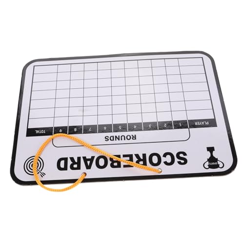 Gogogmee Erasable Golf Scoreboard Dry Erase Board Markers Golf Competition Scoreboard