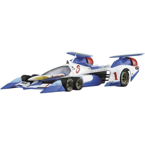 Asurada AKF-0G Cyber Formula No08V Aoshima maquette Levage Mode Tournant Plastique