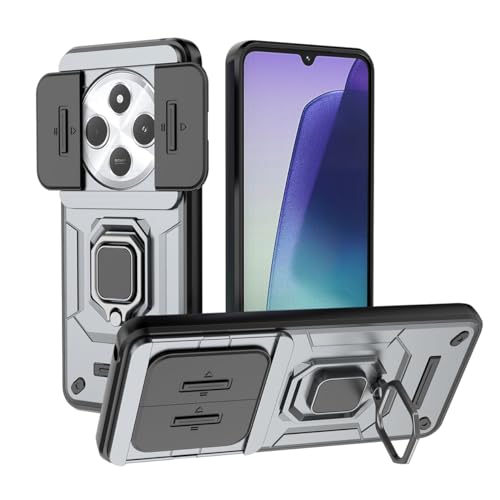 UPLAI Cover per Xiaomi Redmi 14C 4G/Poco C75/Redmi A4, Antiurto