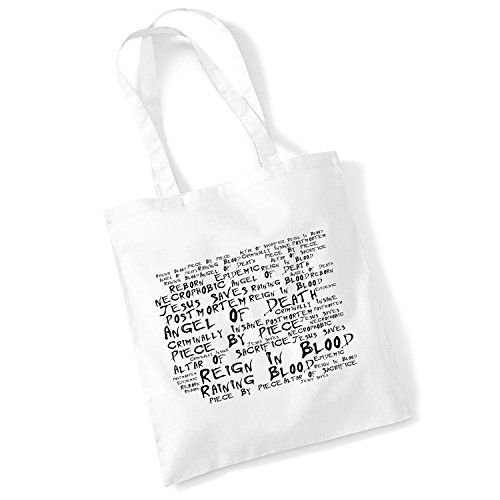 Preisvergleich Produktbild LISSOME Art Studio Tote Bag - Slayer - Reign In Blood
