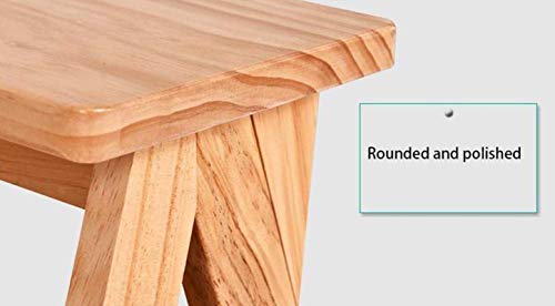 Taburete de cocina de madera maciza con escalera ascendente para el hogar 5
