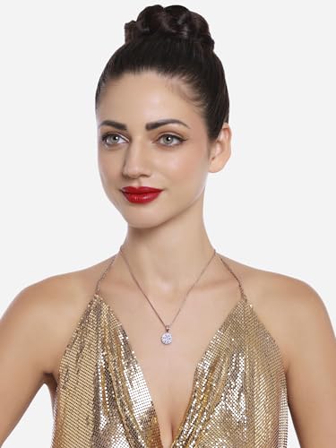 CZ Pendant & Chain for Women