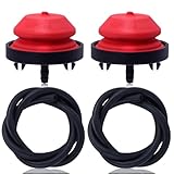 HIPA (Pack of 2) 951-10888A Carb Primer Bulb for MTD Cub Cadet Craftsman Troy Bilt Snowblower