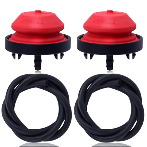 Hipa 2 Pack 951-10888A 570682A Primer Bulb Fits for Craftsman MTD Cub Cadet Troy Bilt Yard Machine Snow Blower 951-10639A 951-10888B 751-10888 Primer Bulb Assembly for Tecumseh HMSK100 HMSK105 HMSK110